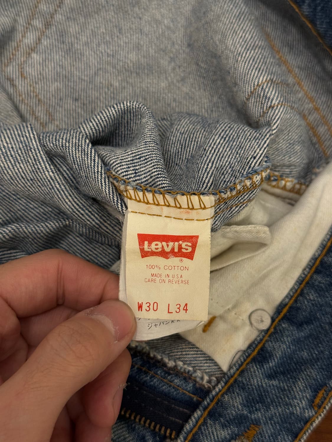 28) 90s USA Levi’s 505 Straight Jeans 상품이미지7