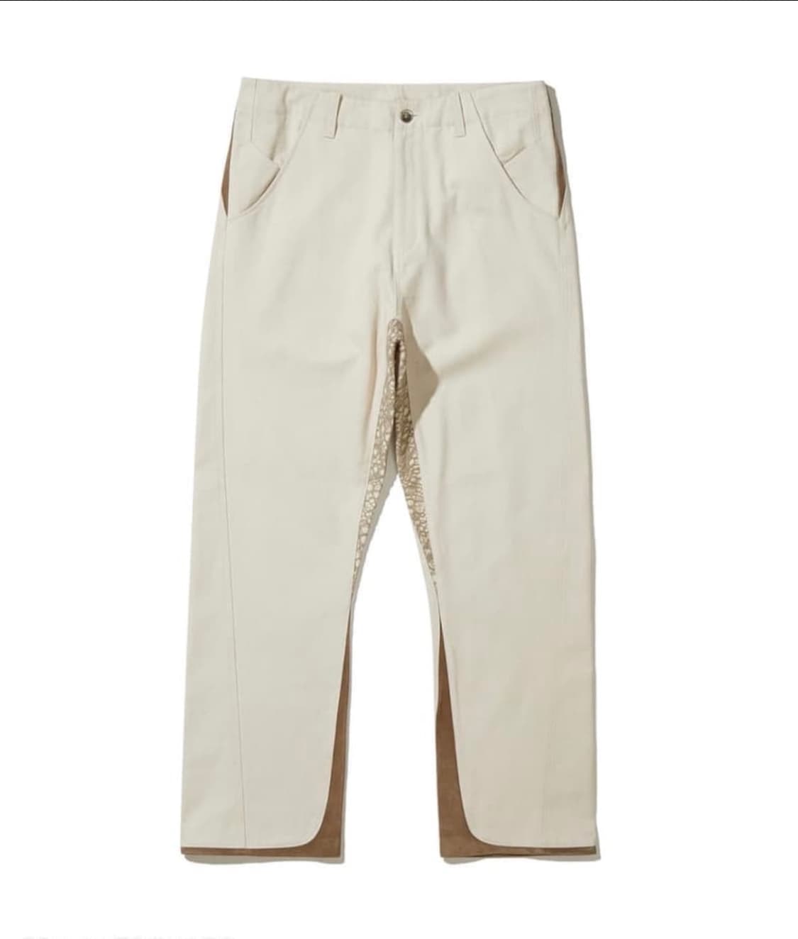 [2,3] xlim ep4 05 트라우저 아이보리 엑슬림 팬츠 상품이미지1