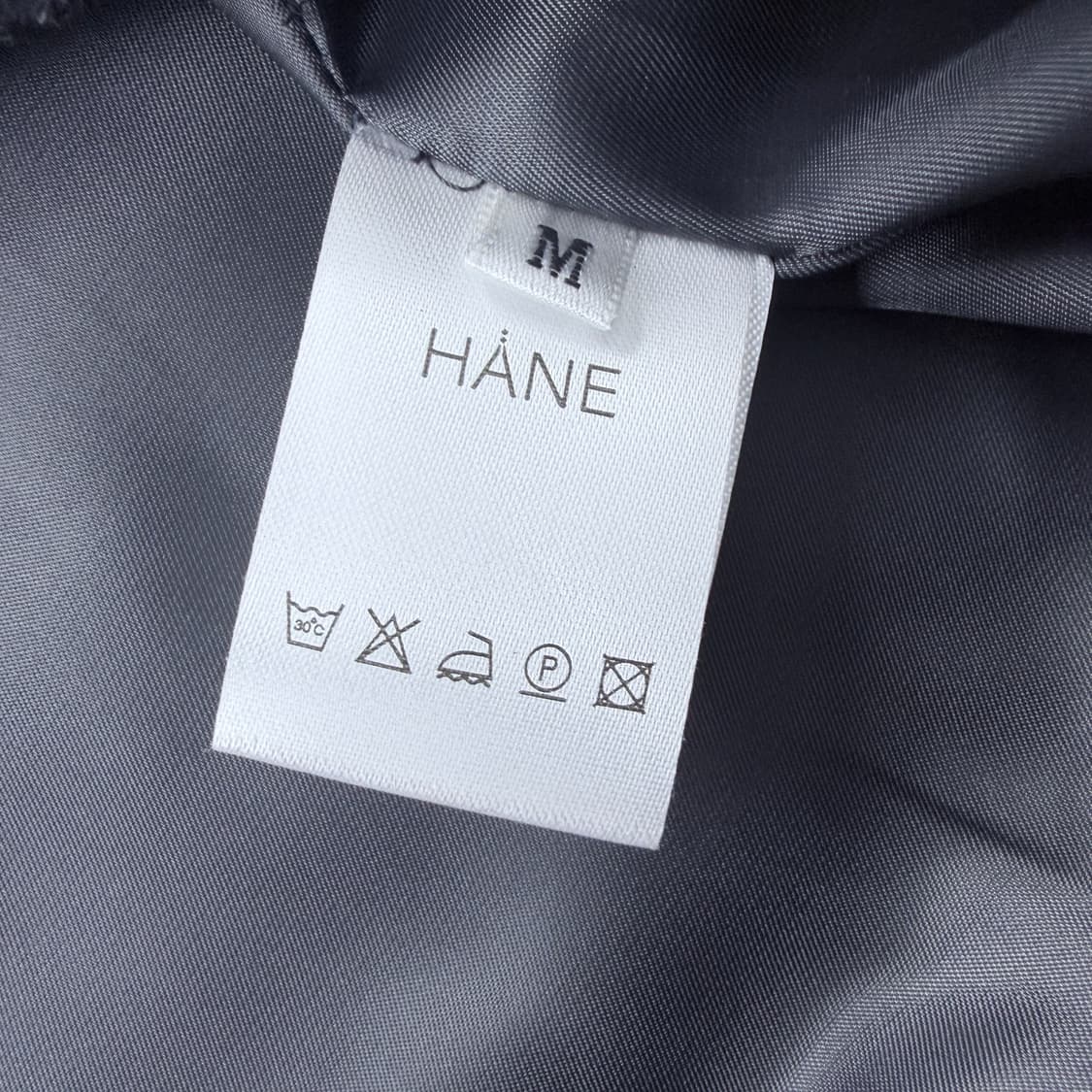 하네 hane 히든버튼 발마칸 울코트 차콜 새상품 상품이미지4