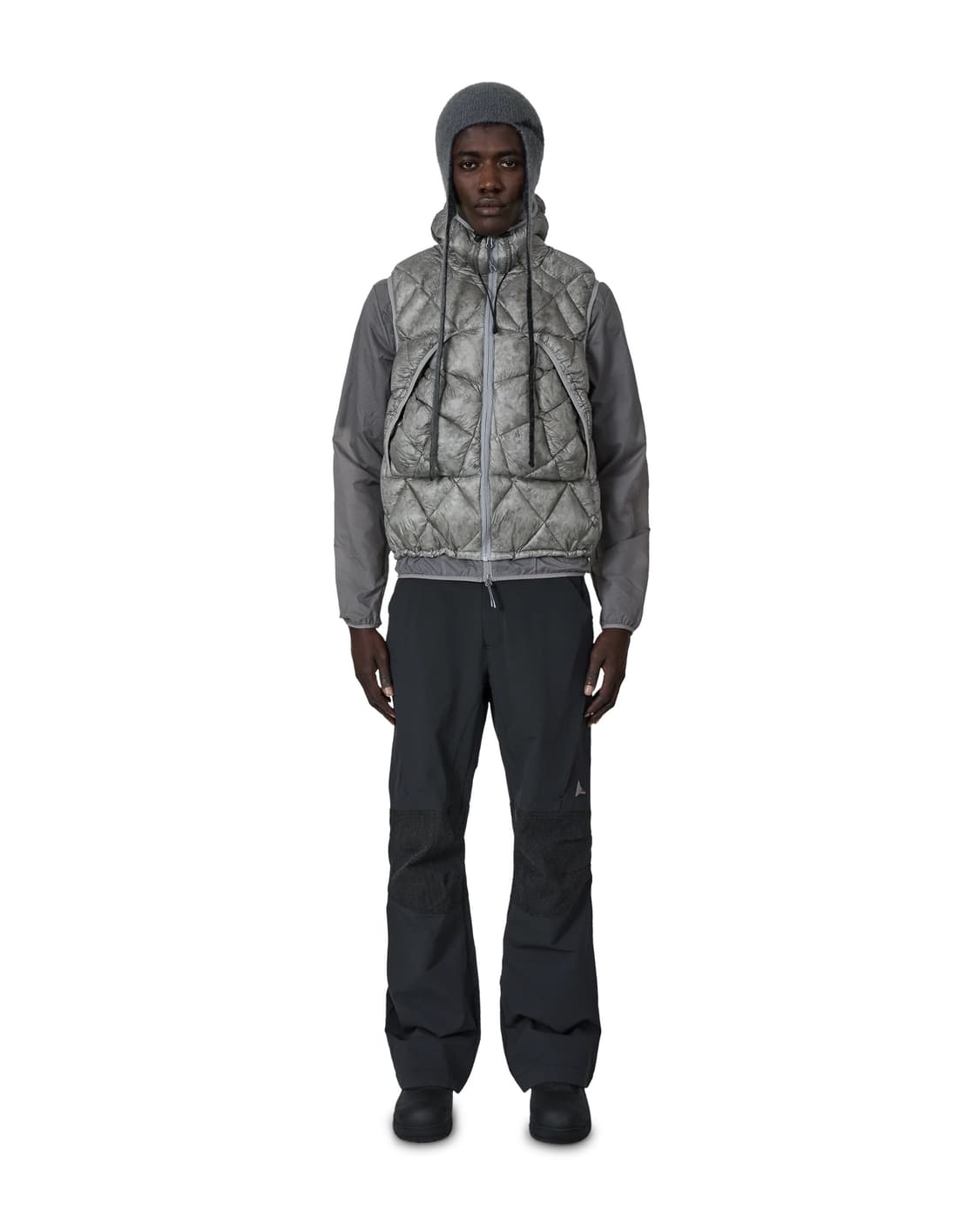 [M] 로아 NUNA 800 패딩조끼 베스트 실버 상품이미지4