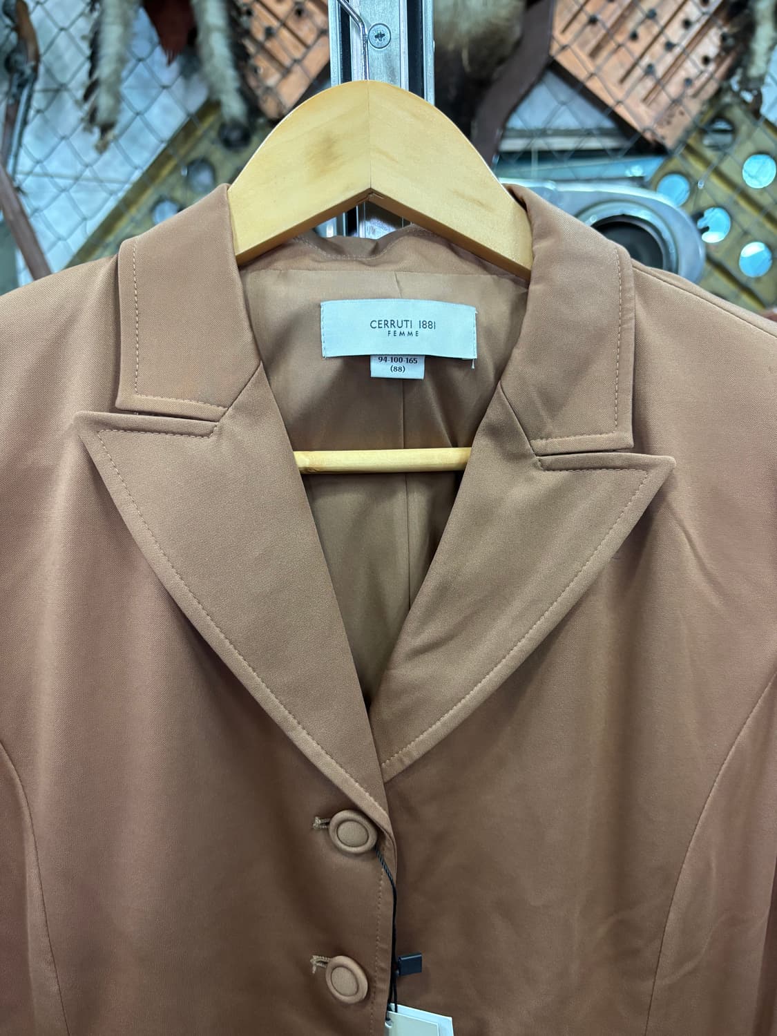 세루티 1881(CERRUTI 1881)버튼업 드레스 롱 재킷(새상품) 상품이미지2