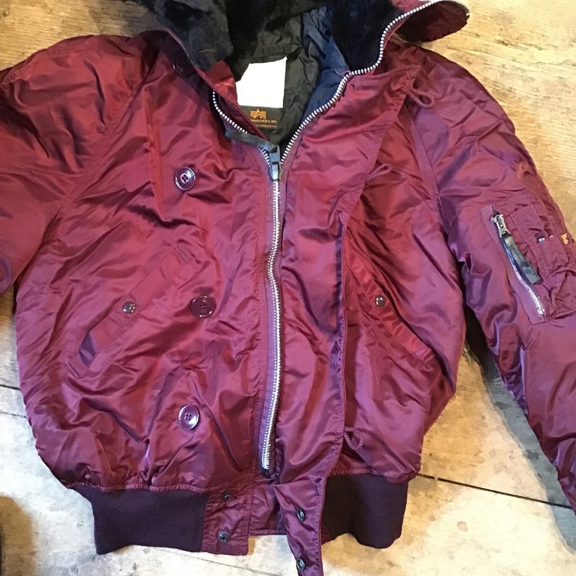  알파 인더스트리 N-2B 플라이트 파카 상품이미지3