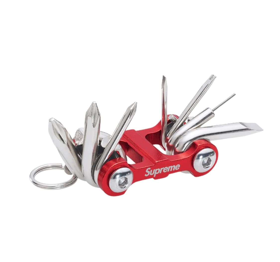 슈프림 x 치비 립 스크류 드라이버 키체인 키링 레드 - 25FW 상품이미지1