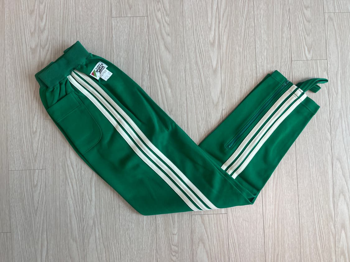 톤보 스포츠 90s 올드 트랙팬츠 져지 팬츠 1990 그린 상품이미지1