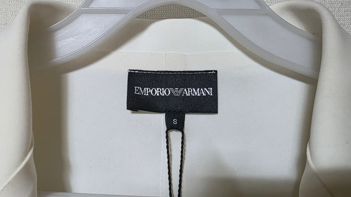 [새상품] 정품 엠포리오 아르마니 화이트 럭셔리 싱글 블레이저 상품이미지4