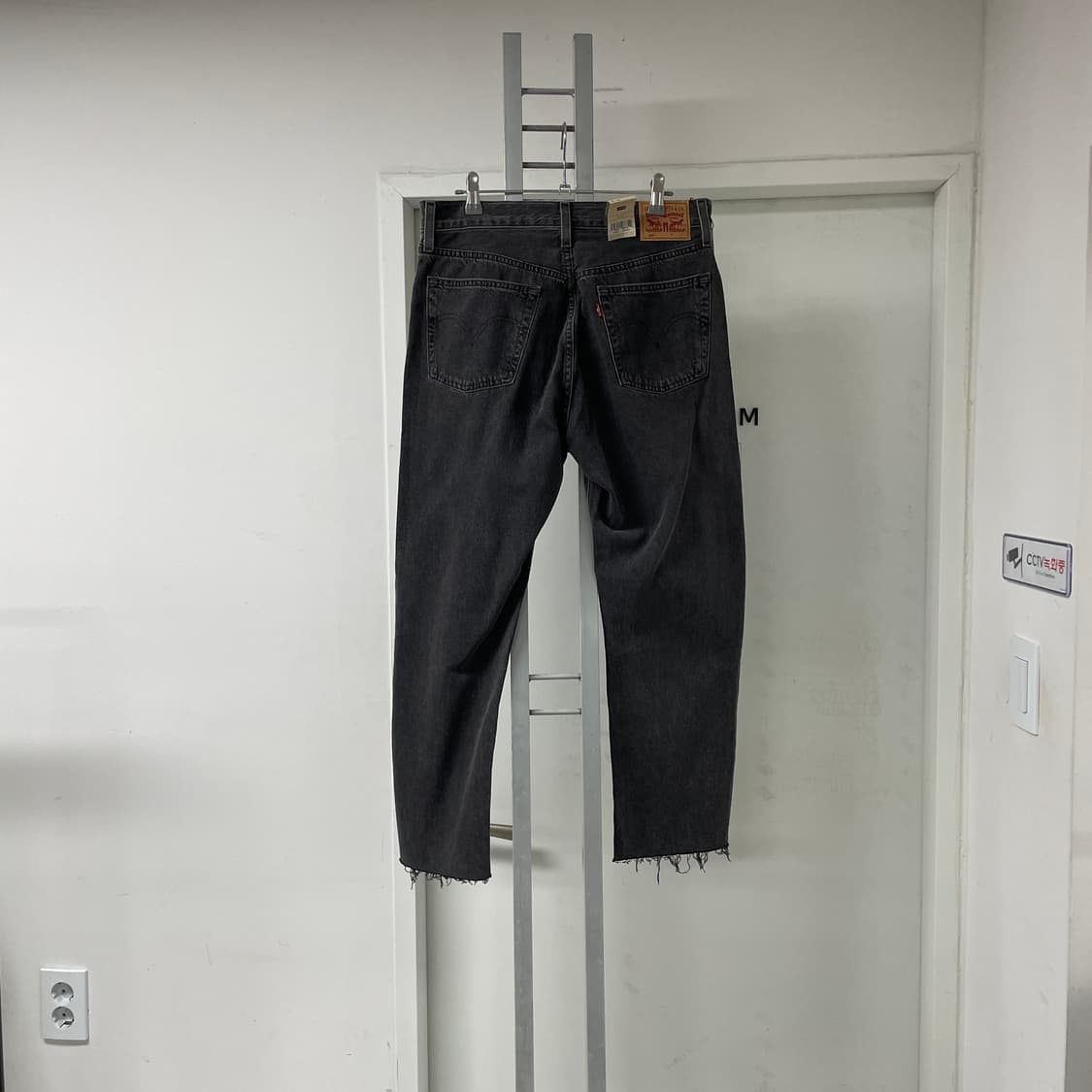 리바이스 501 흑청 데님 팬츠 W30 L26 상품이미지1