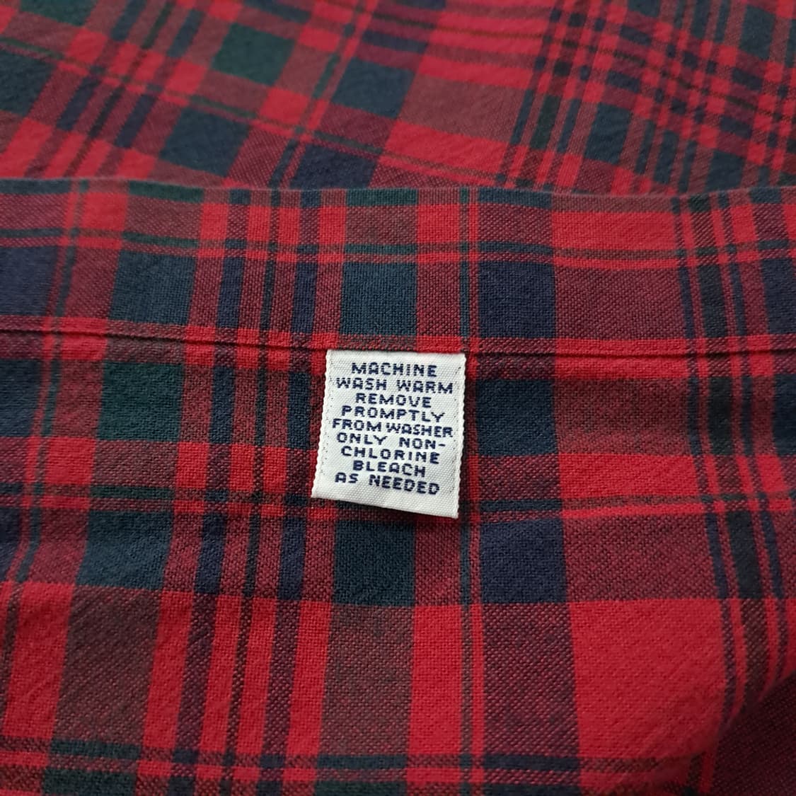 CK571 2XL 폴로 90s 빅셔츠 레드 타탄체크 셔츠 남방 상품이미지5