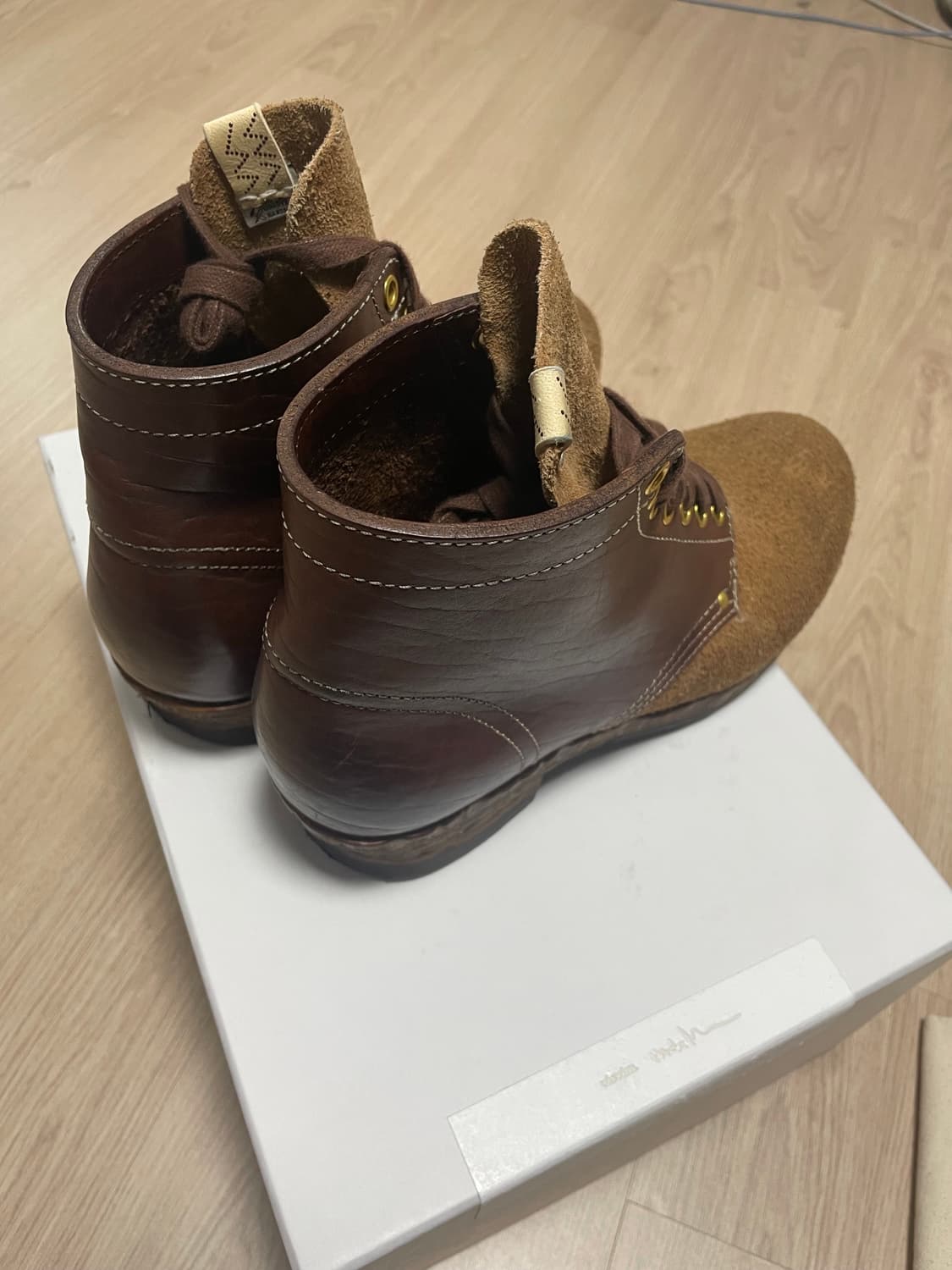 Visvim BRIGADIER BOOTS-FOLK 브리가디어 카멜 상품이미지3