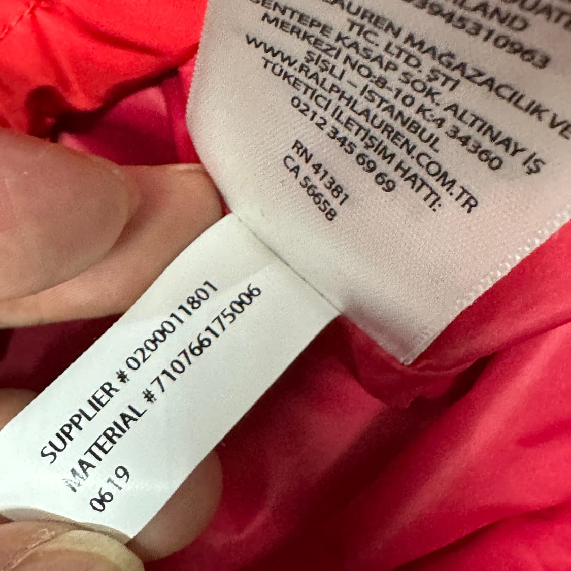 폴로랄프로렌 후드 바람막이 자켓  상품이미지4