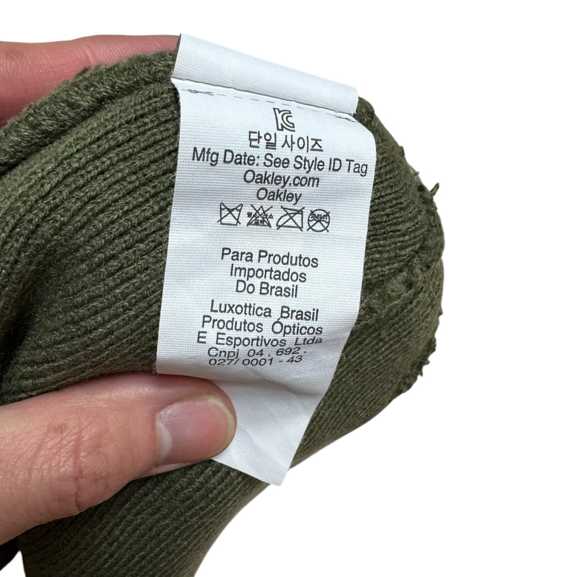 오클리×INFEX Construction 비니 카키 상품이미지8