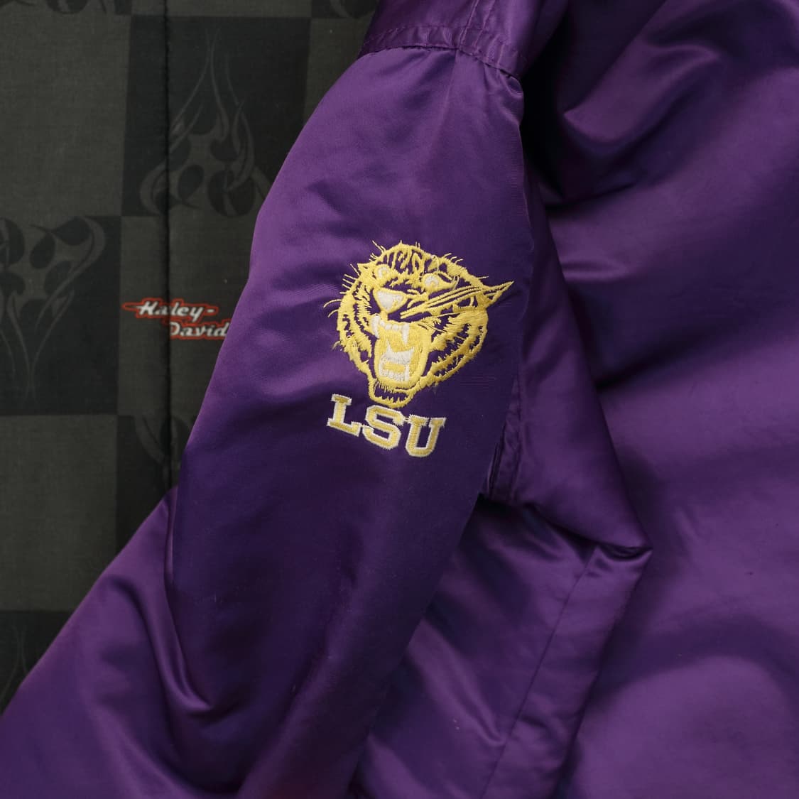 스타터 LSU TIGERS 베이스볼 바시티 자켓 상품이미지7