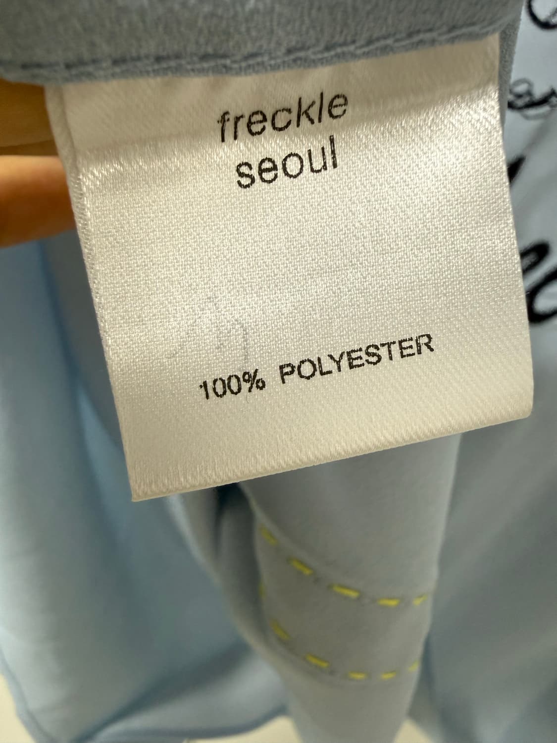 프레클 볼링 셔츠 블루 상품이미지4