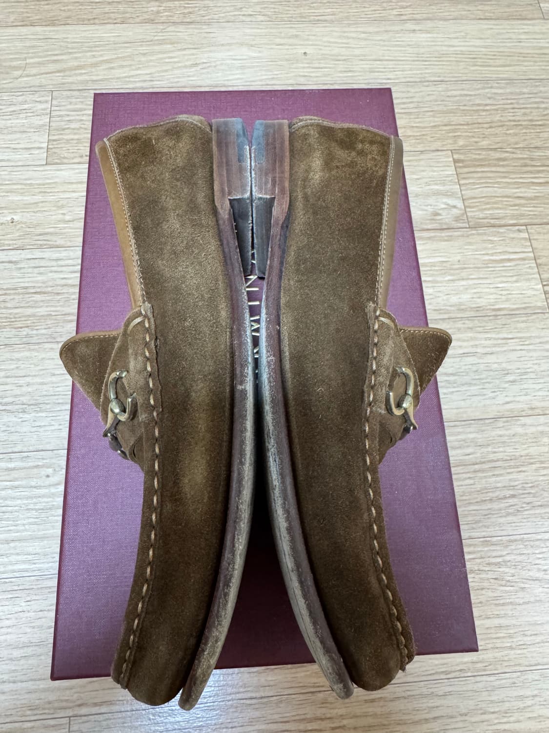 [UK9] 까르미나 홀스빗 로퍼 스너프 스웨이드 상품이미지4