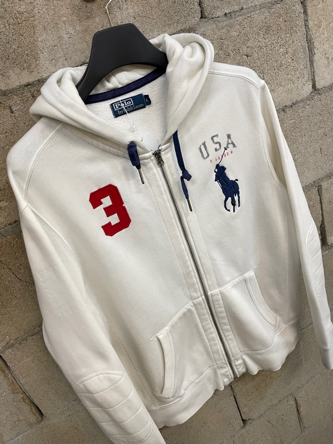 폴로 랄프로렌 빅포니 USA 후드집업 상품이미지4