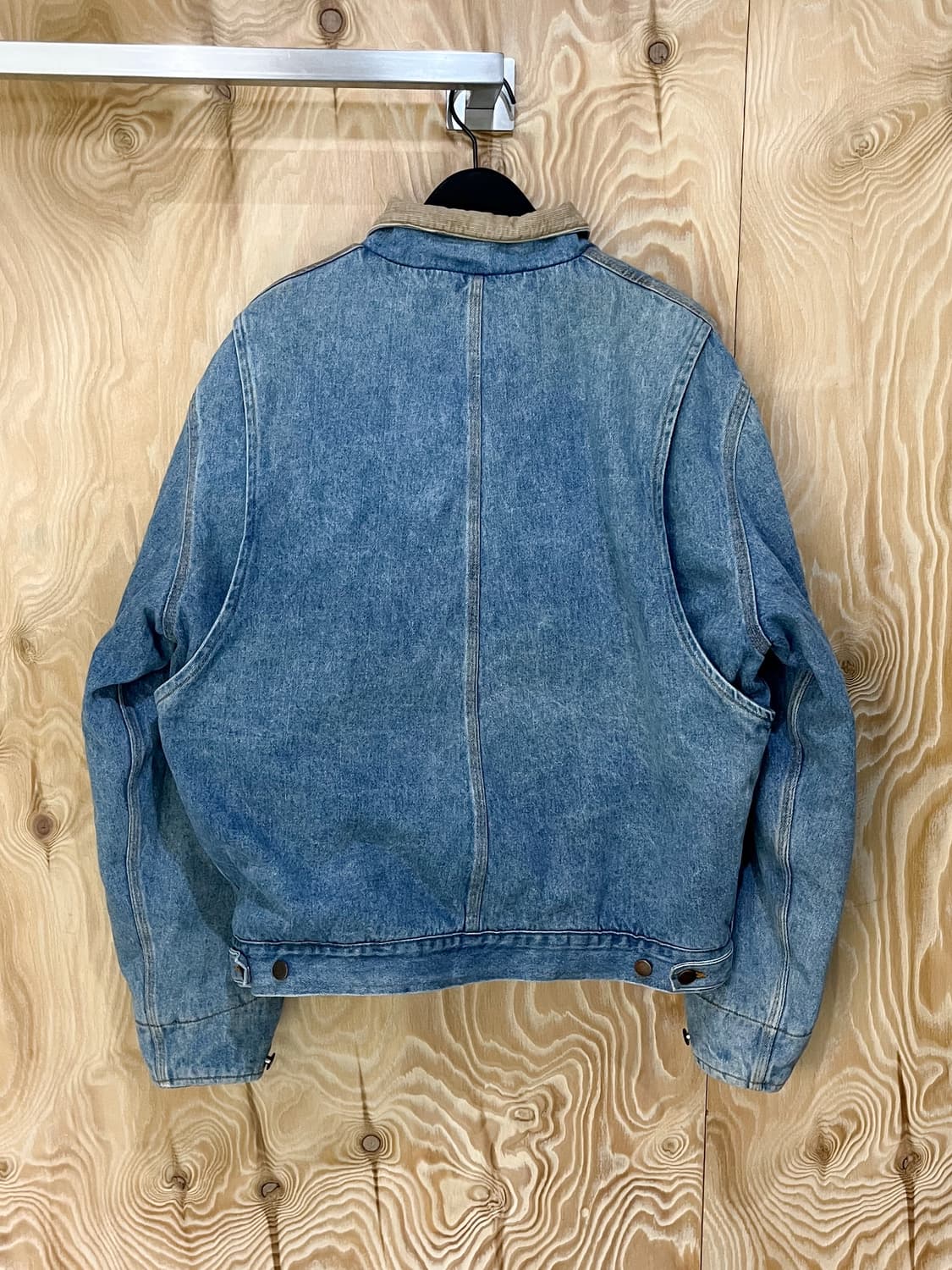 익스체인지 코듀로이 카라 트러커 데님 자켓 상품이미지4