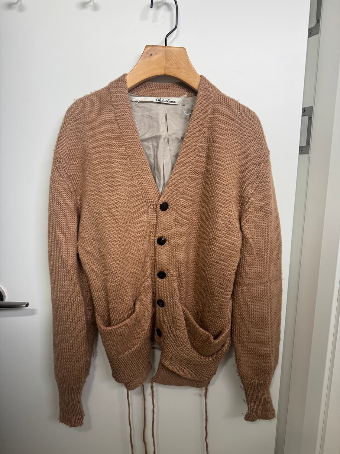 미도리카와 18aw 알파카 가디건 상품이미지3