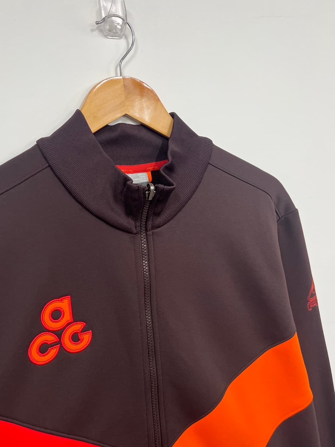 나이키 ACG 브라운 빅로고 트랙탑 집업 져지 상품이미지2