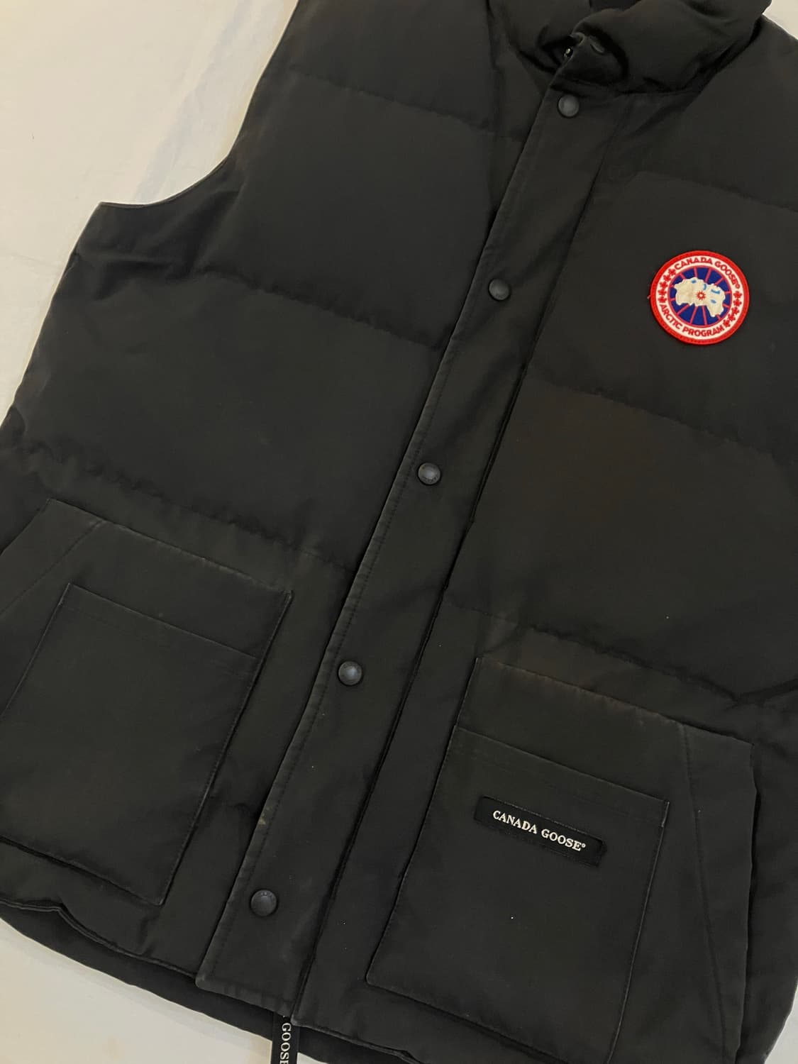 캐나다구스 프리스타일 크루 패딩조끼 블랙 상품이미지2