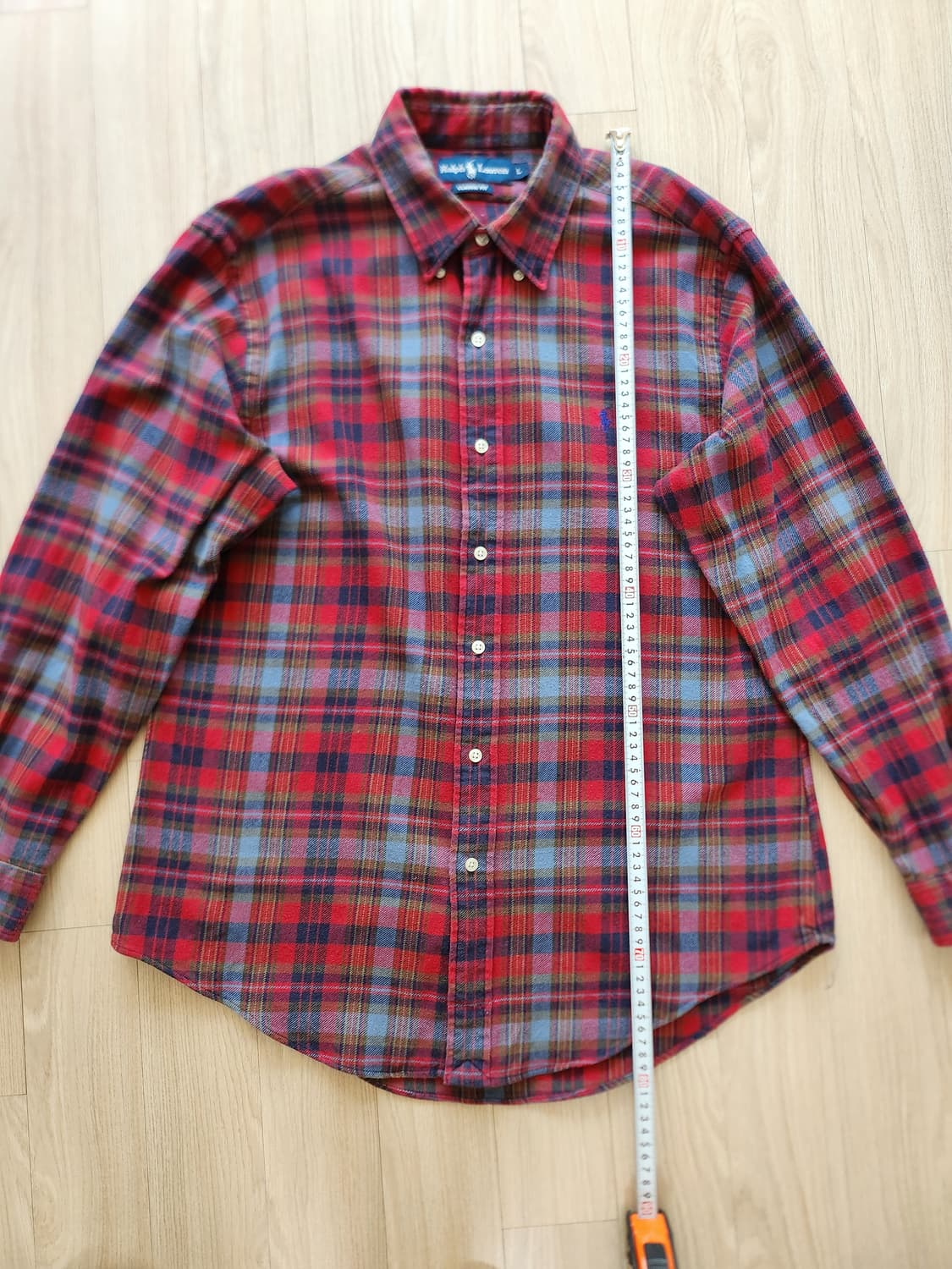 폴로랄프로렌 체크셔츠 (L 상품이미지6