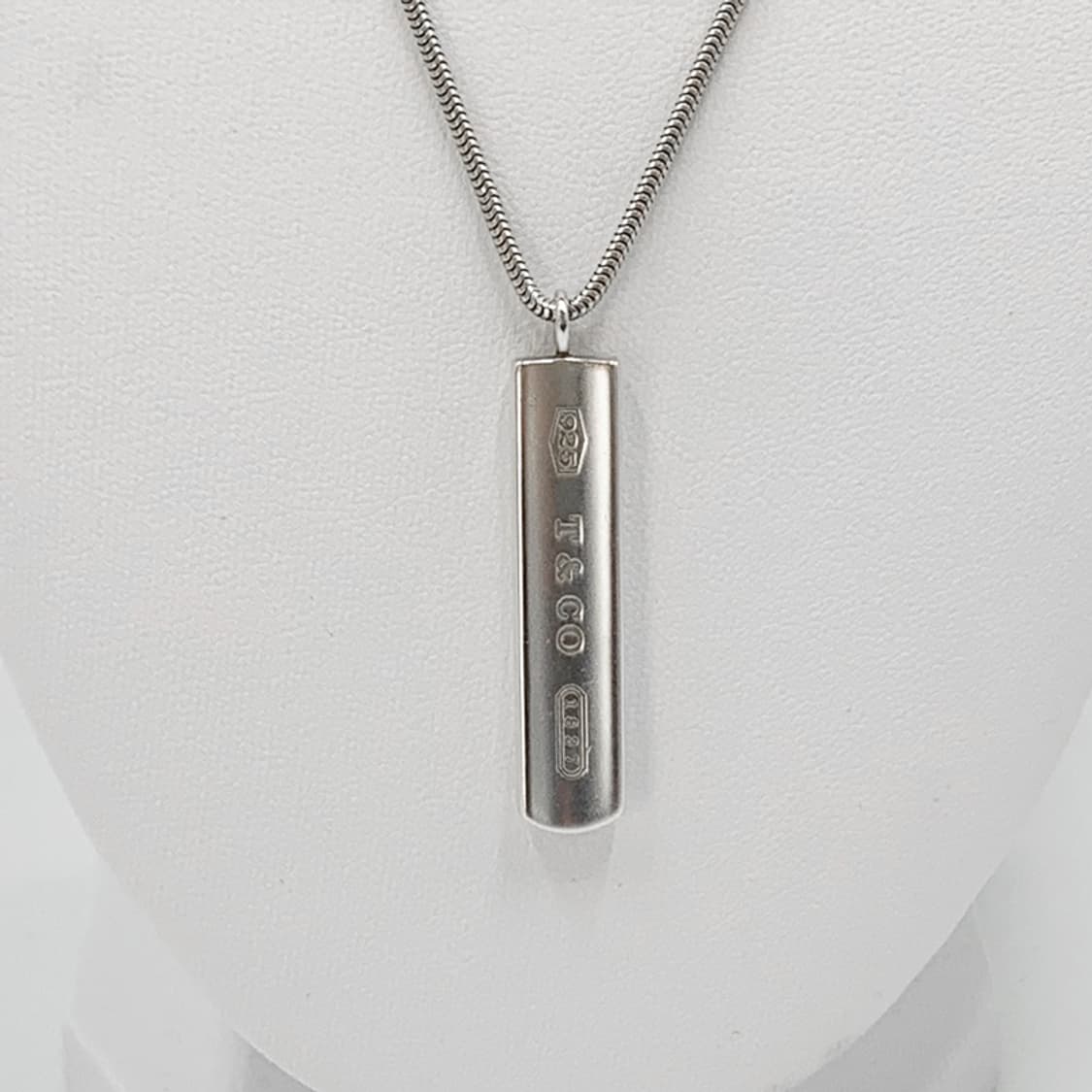 티파니 실버바 펜던트 실버 목걸이 풀구성 NO.104 상품이미지3