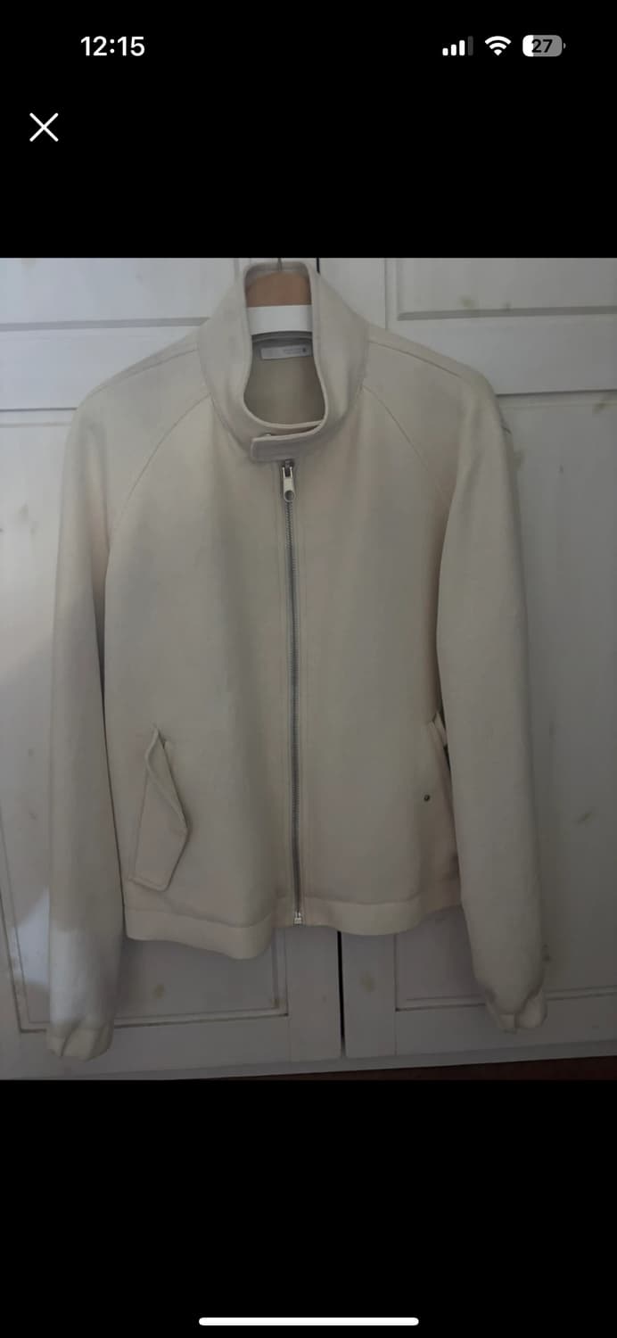 자라 해링턴 자켓 아이보리 L 상품이미지1