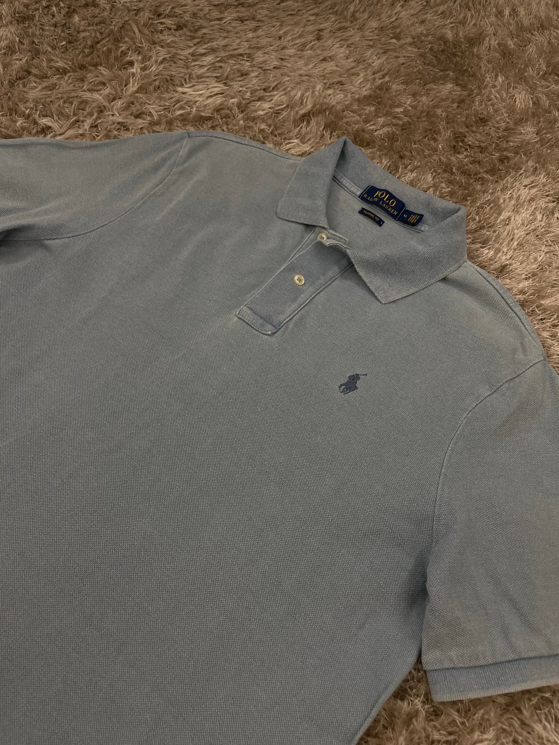 정품 폴로 워싱 카라티  상품이미지1