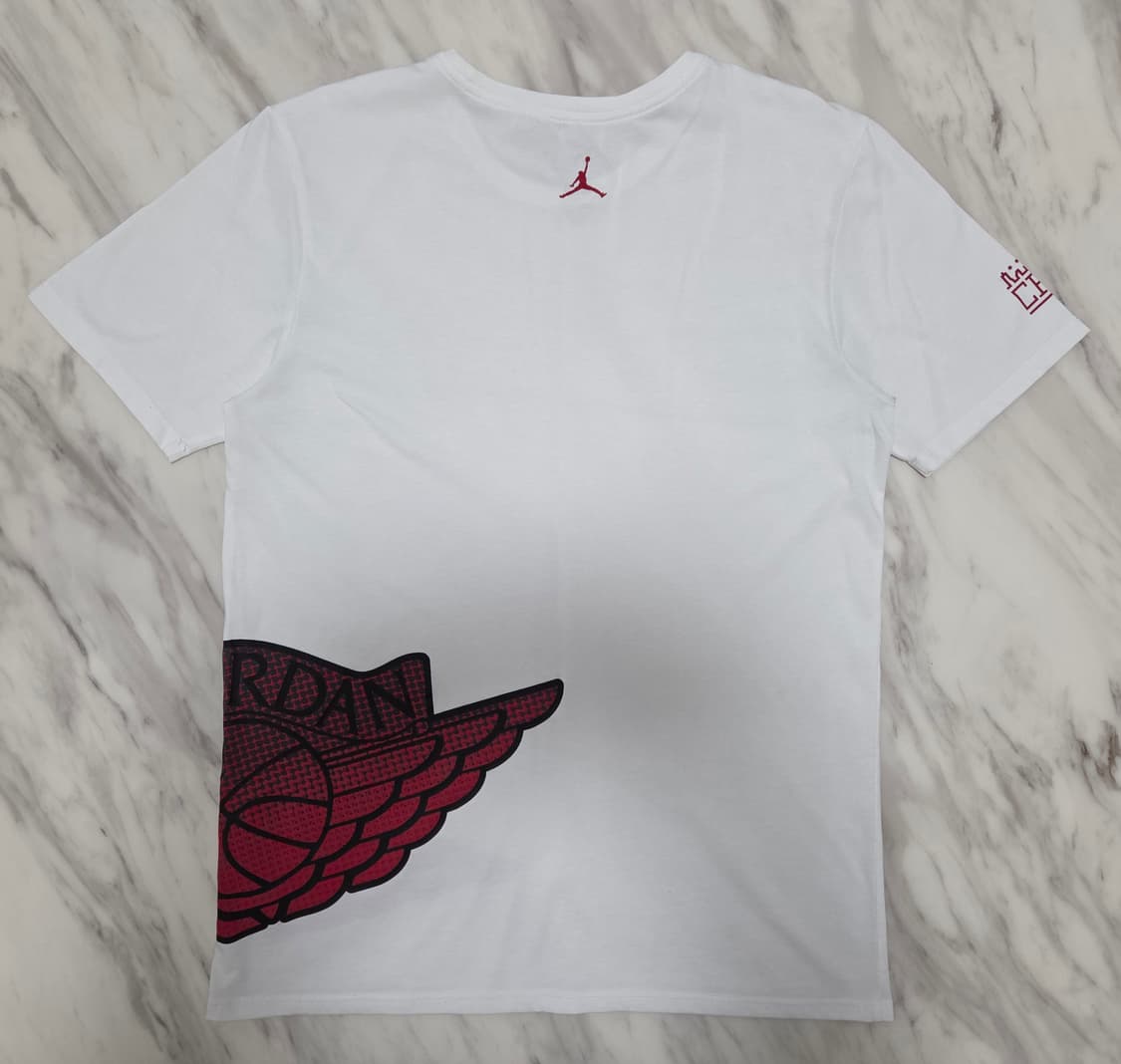 조던 윙 로고 프린트 반팔 티셔츠 상품이미지2