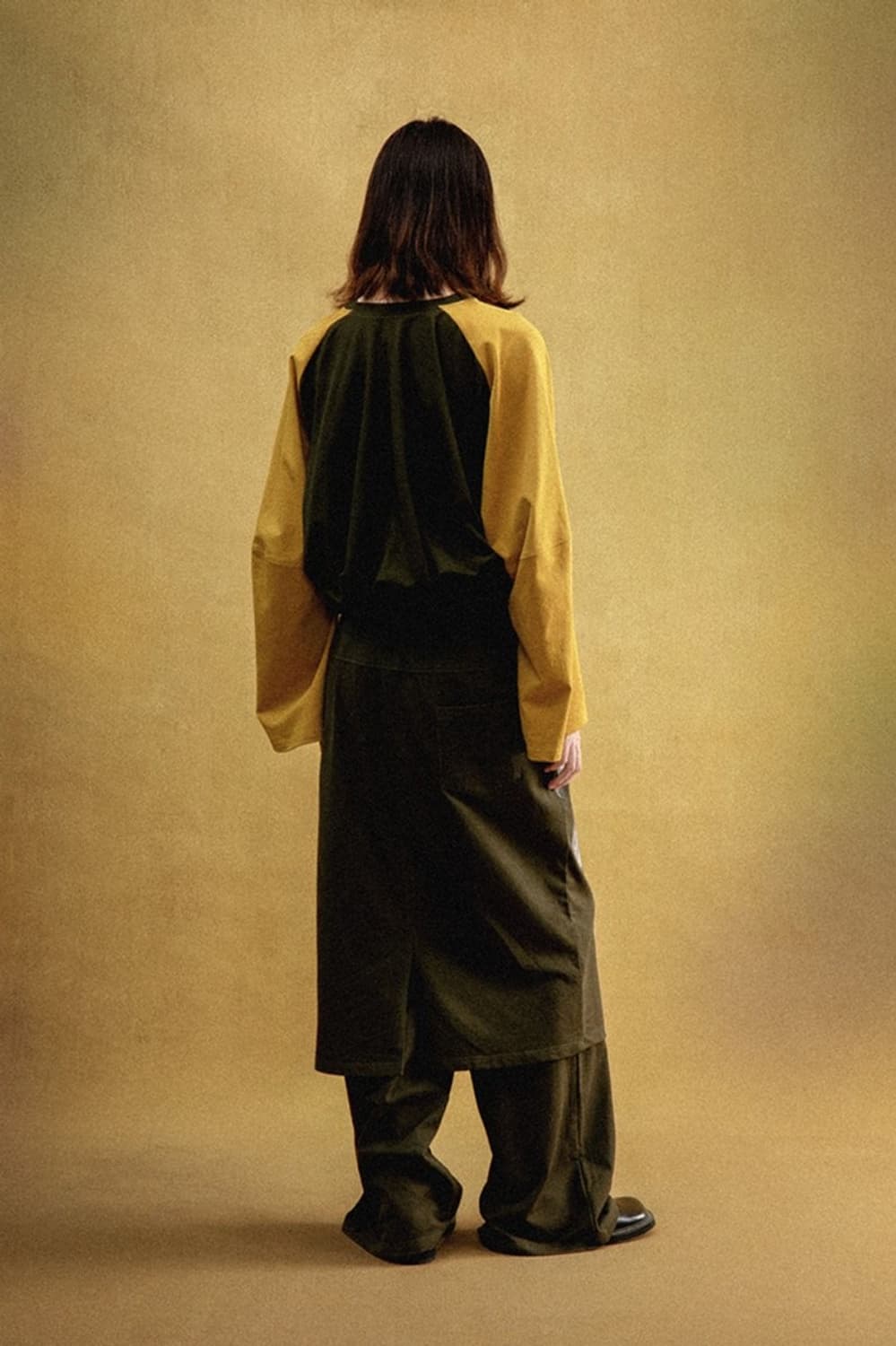 CONP 페인티드 레이어드 스커트 팬츠  상품이미지3