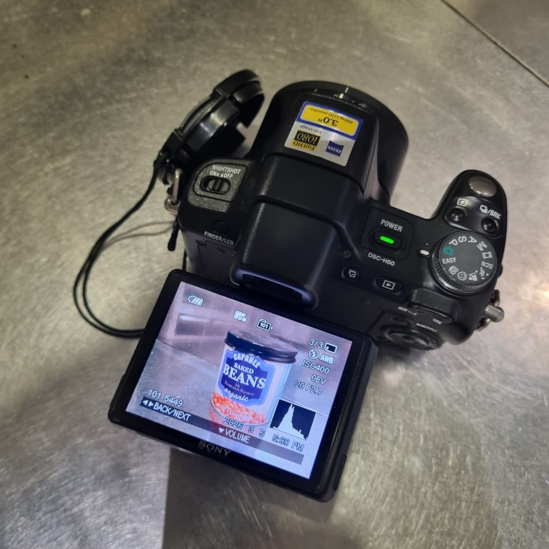 작례ok 국내매장판 소니 풀구성 빈티지디카 레트로색채감 완벽작동 상품이미지5