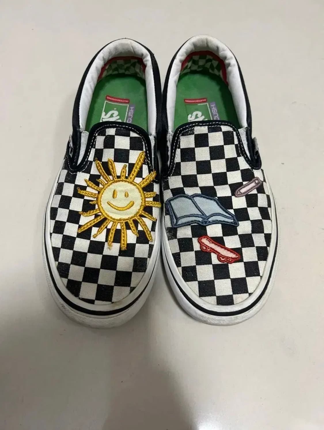 반스 X skateistan skate 슬립온 255 콜라보제품 상품이미지1