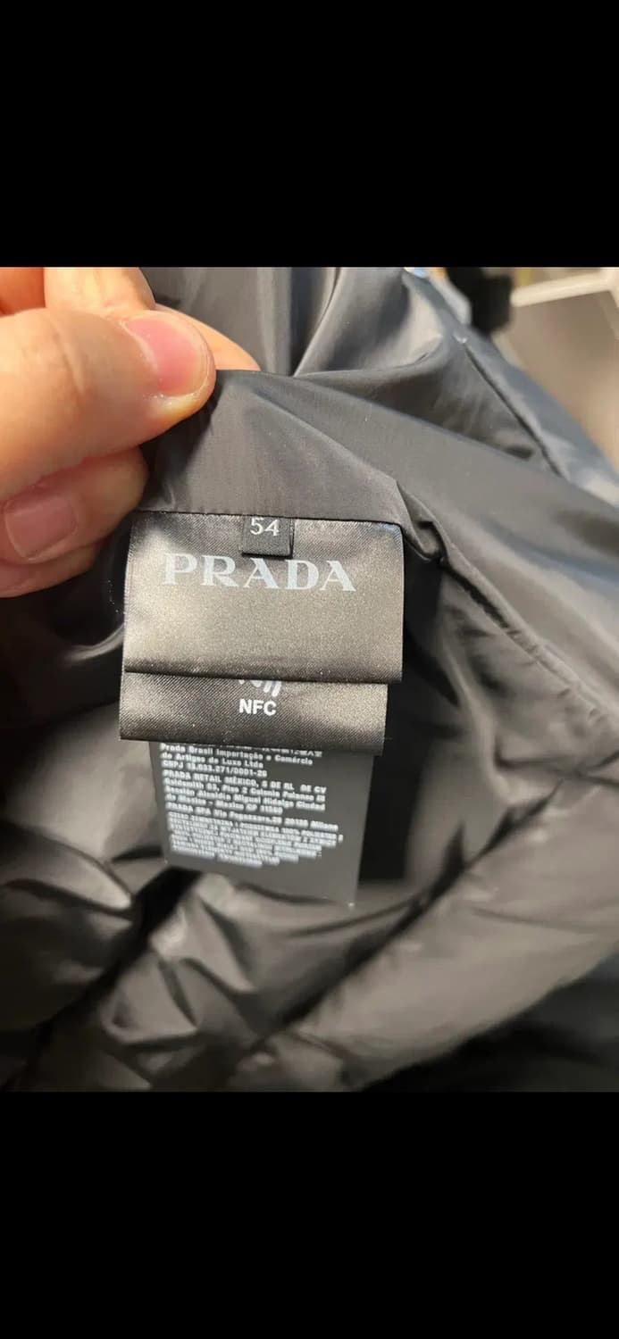 [54] 프라다 남성 삼각로고 패딩 조끼 SGJ191 상품이미지2