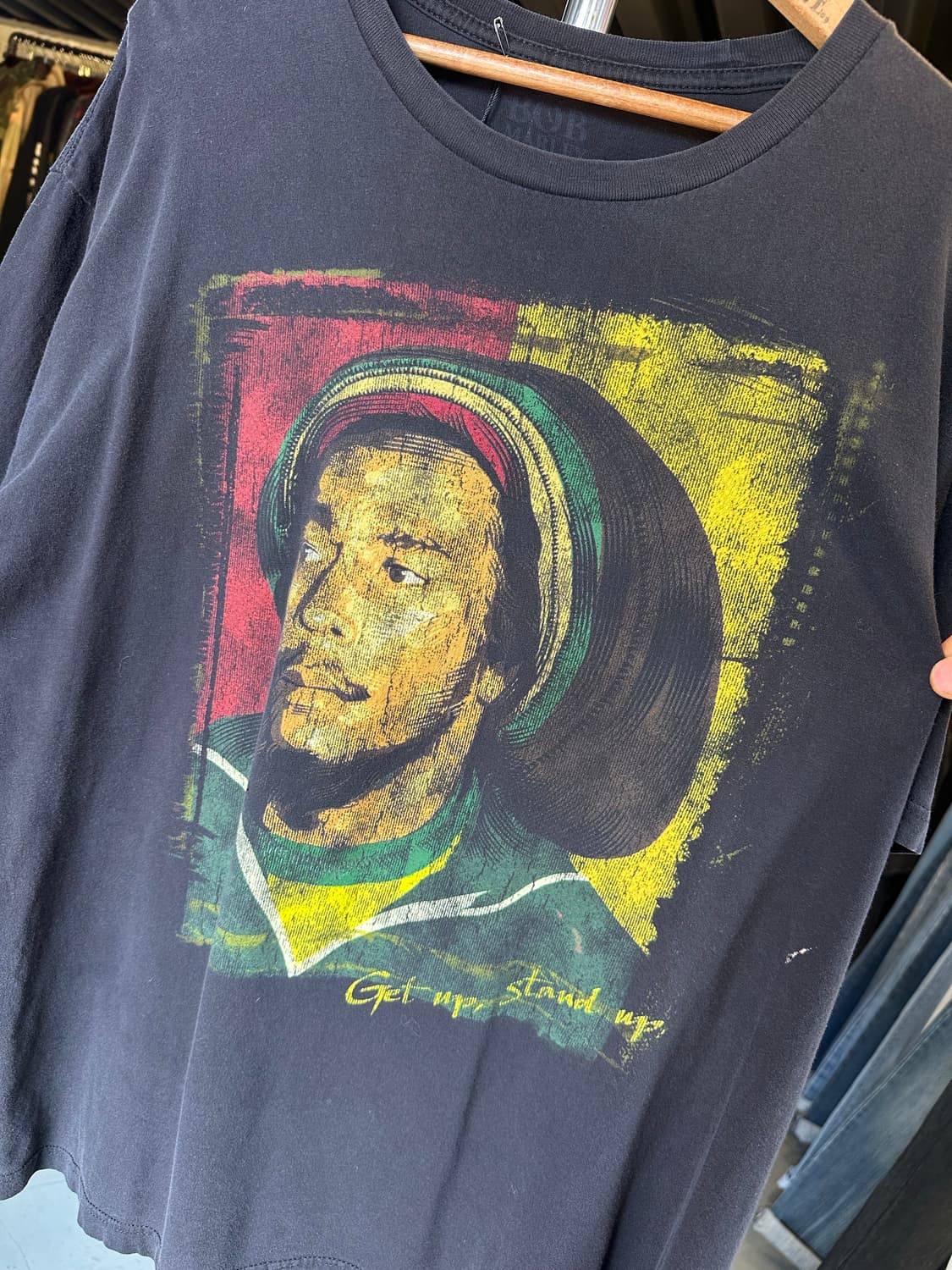 밥말리 프린팅 티셔츠 상품이미지3