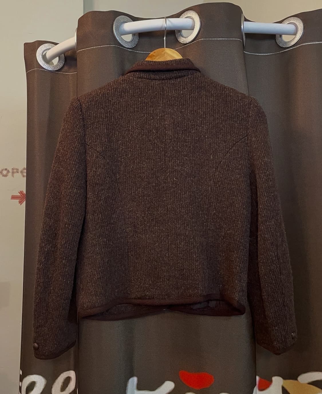 브라운 울 블레이저 [무배] 상품이미지5