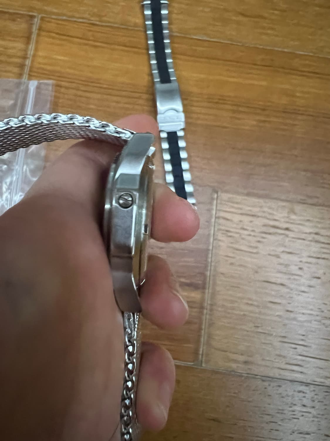 극레어 해밀턴 카키필드 빈티지 파네라이맛 검판 상품이미지3