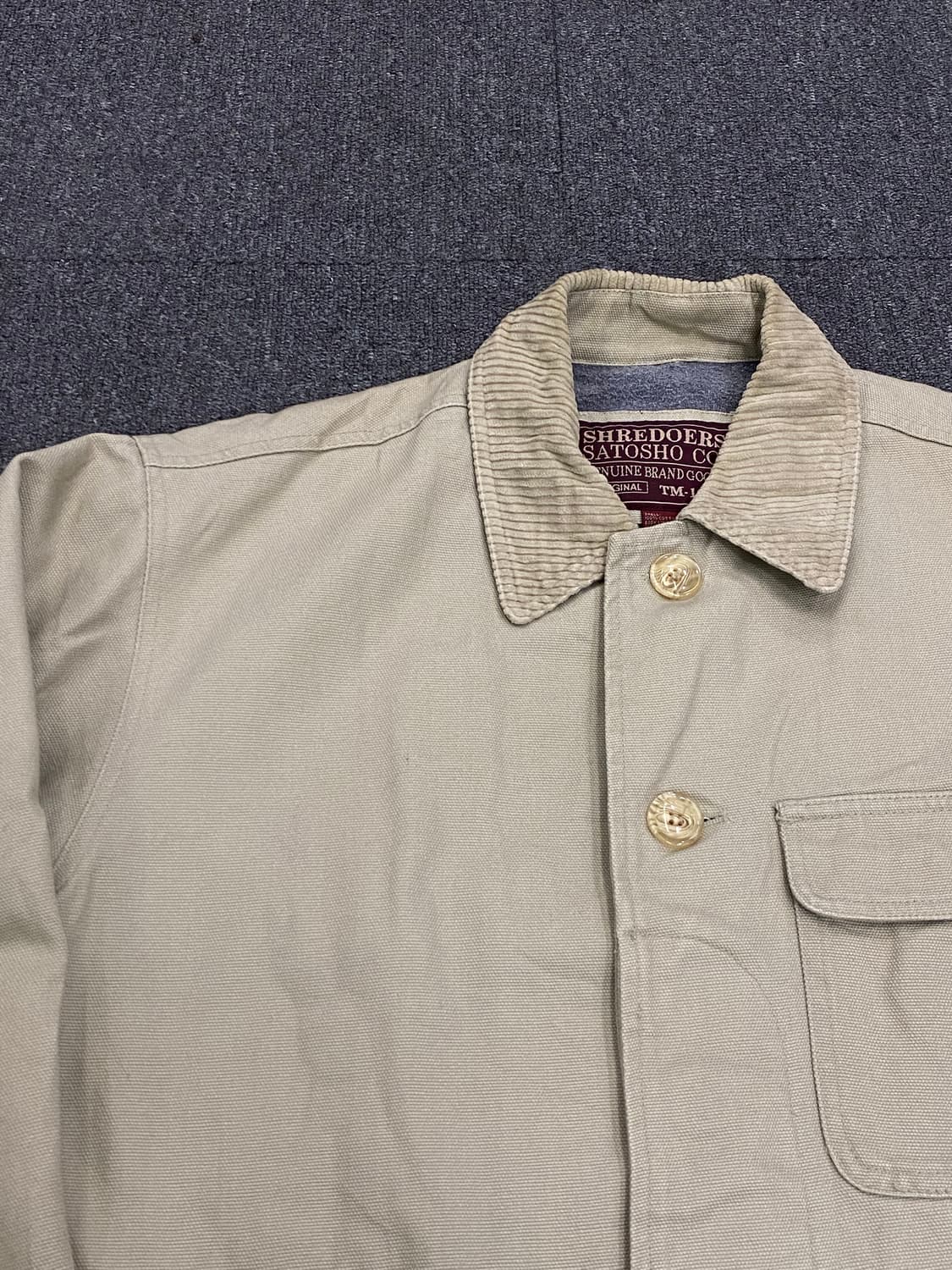 빈티지 캔버스 워크웨어 코트 상품이미지4