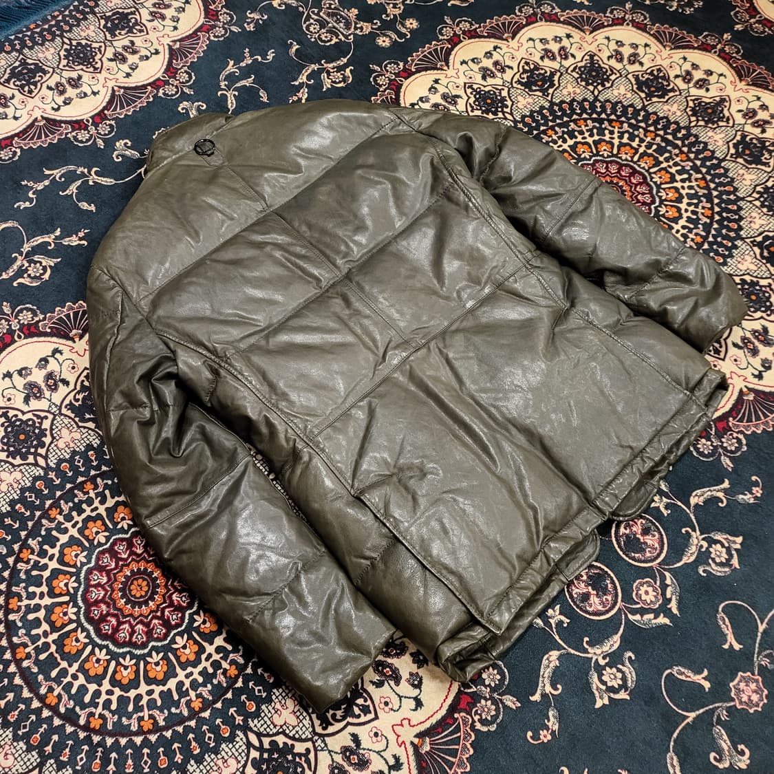 VanHart di Albazar 덕 다운 양가죽 패딩 자켓 (50) 상품이미지6