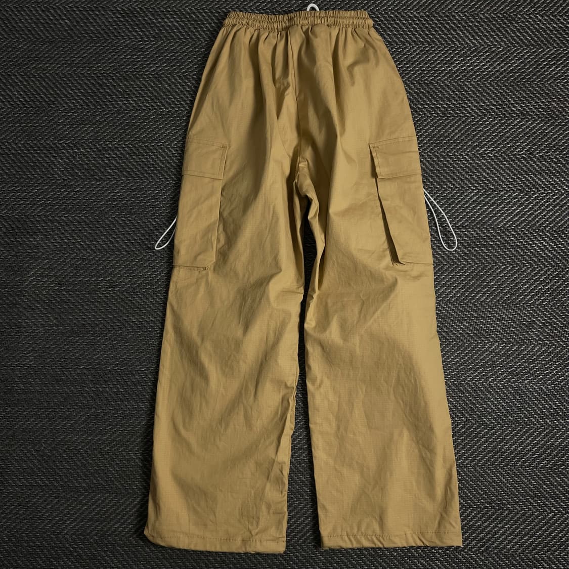 빈티지 카고 퍼티그 립스탑 스트링 팬츠o 3651 상품이미지4