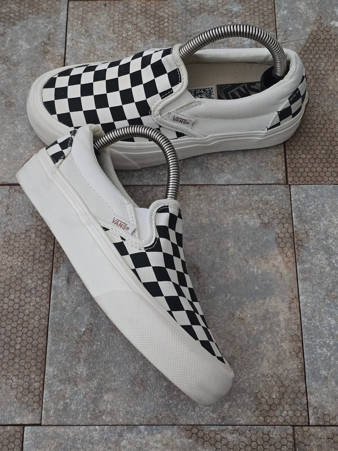 (220)반스 체커보드 vr 3 슬립온 상품이미지7