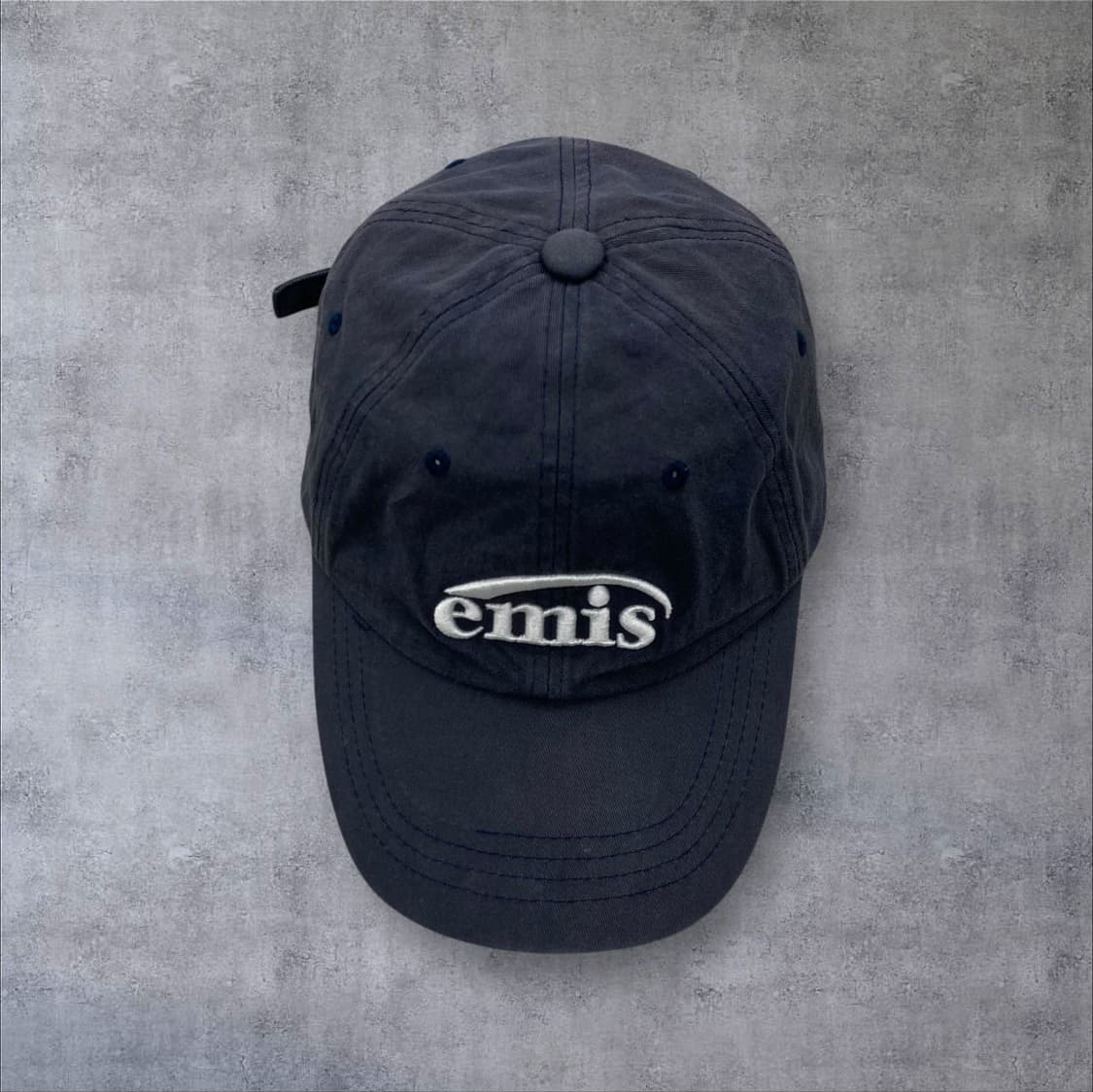 이미스 베이직 로고 네이비 볼캡 상품이미지1