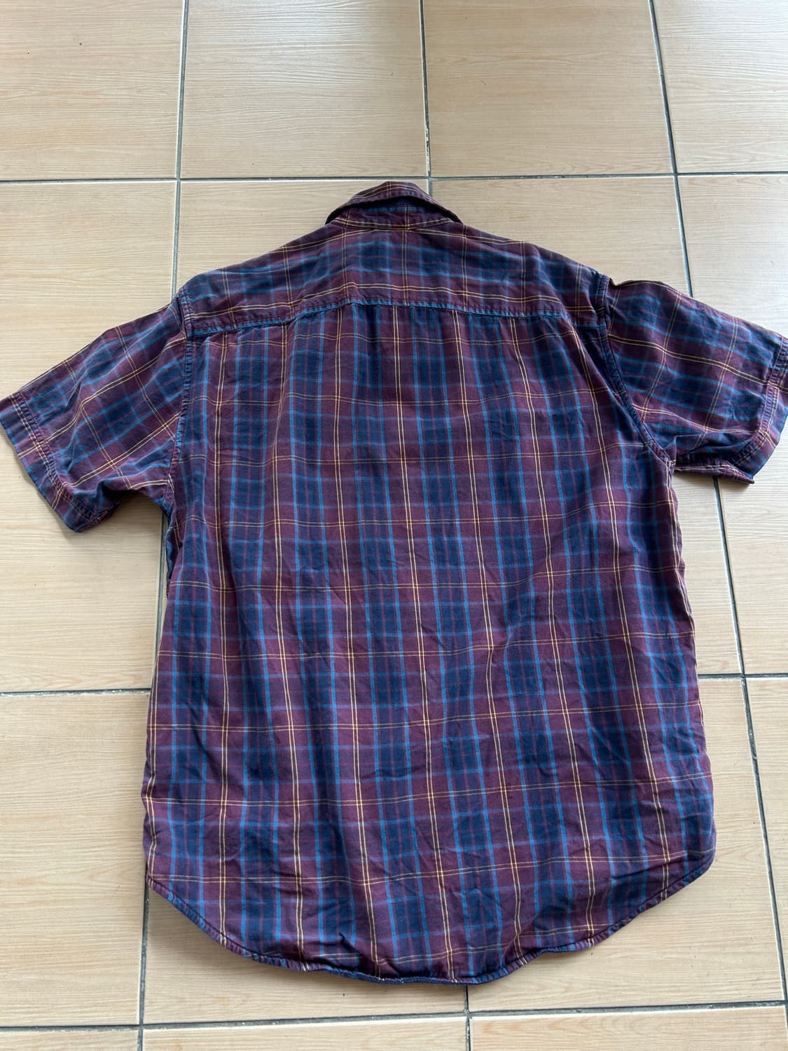 90-00‘s OLD GAP 올드갭 투포켓 체크셔츠 상품이미지5