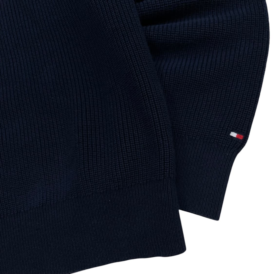 타미힐피거 레드배색 네이비 니트 XL 상품이미지5