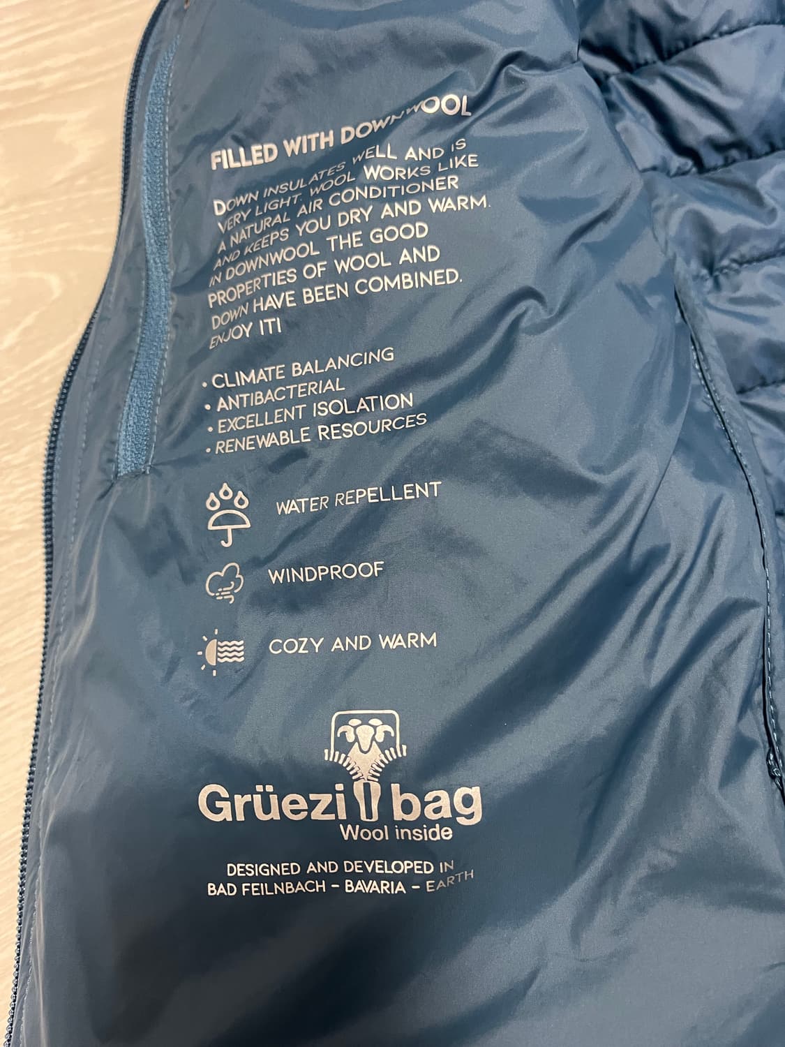 그루찌백 다운울 경량패딩 L-XL 상품이미지6