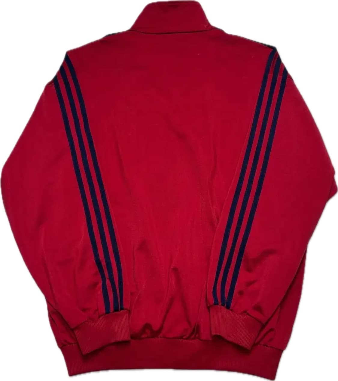 90s 아디다스 파이어버드 버건디 네이비 트랙탑 져지 상품이미지2