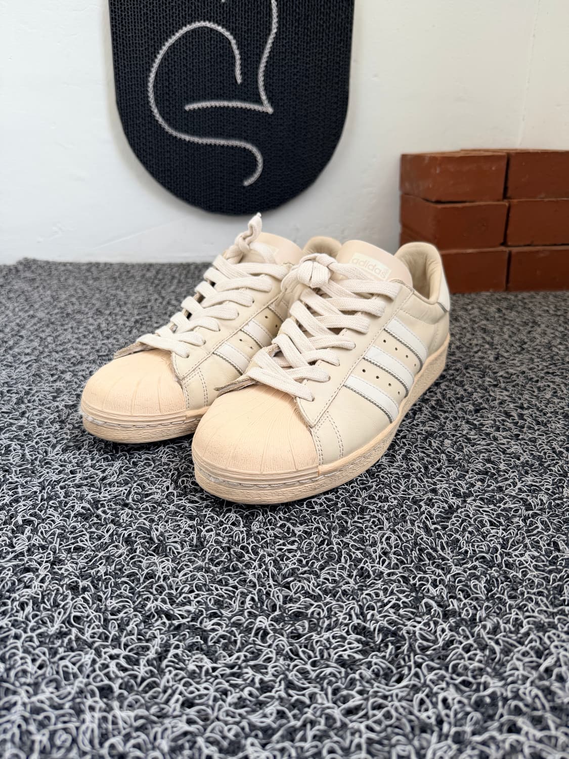 아디다스 슈퍼스타 베이지 270 상품이미지2