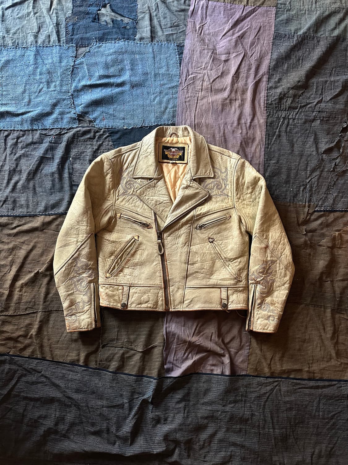 Vintage Harley Davidson Leather Jacket 상품이미지1