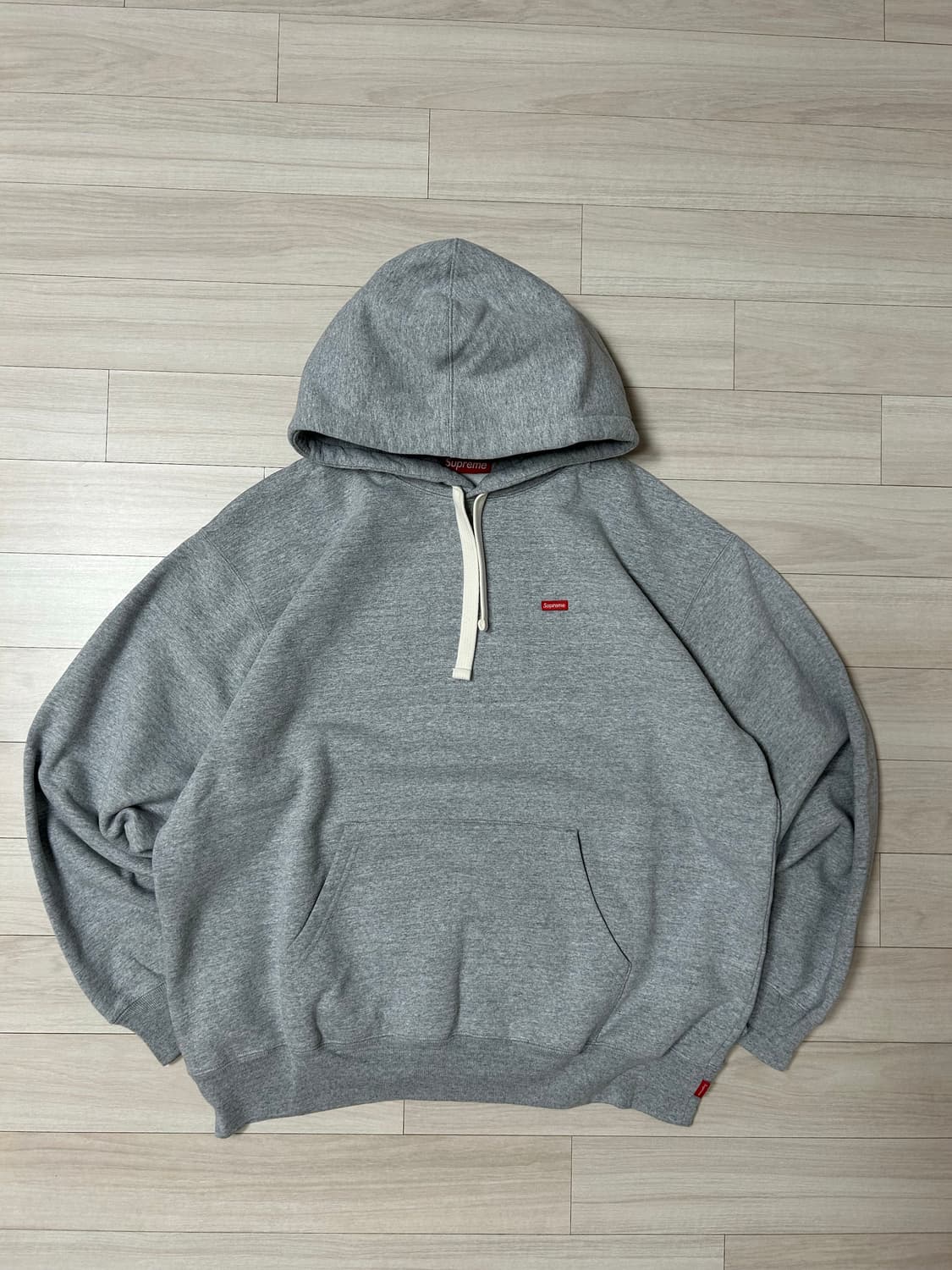 (L) 슈프림 스몰박스 드로우코드 후드 - 26ss 상품이미지1