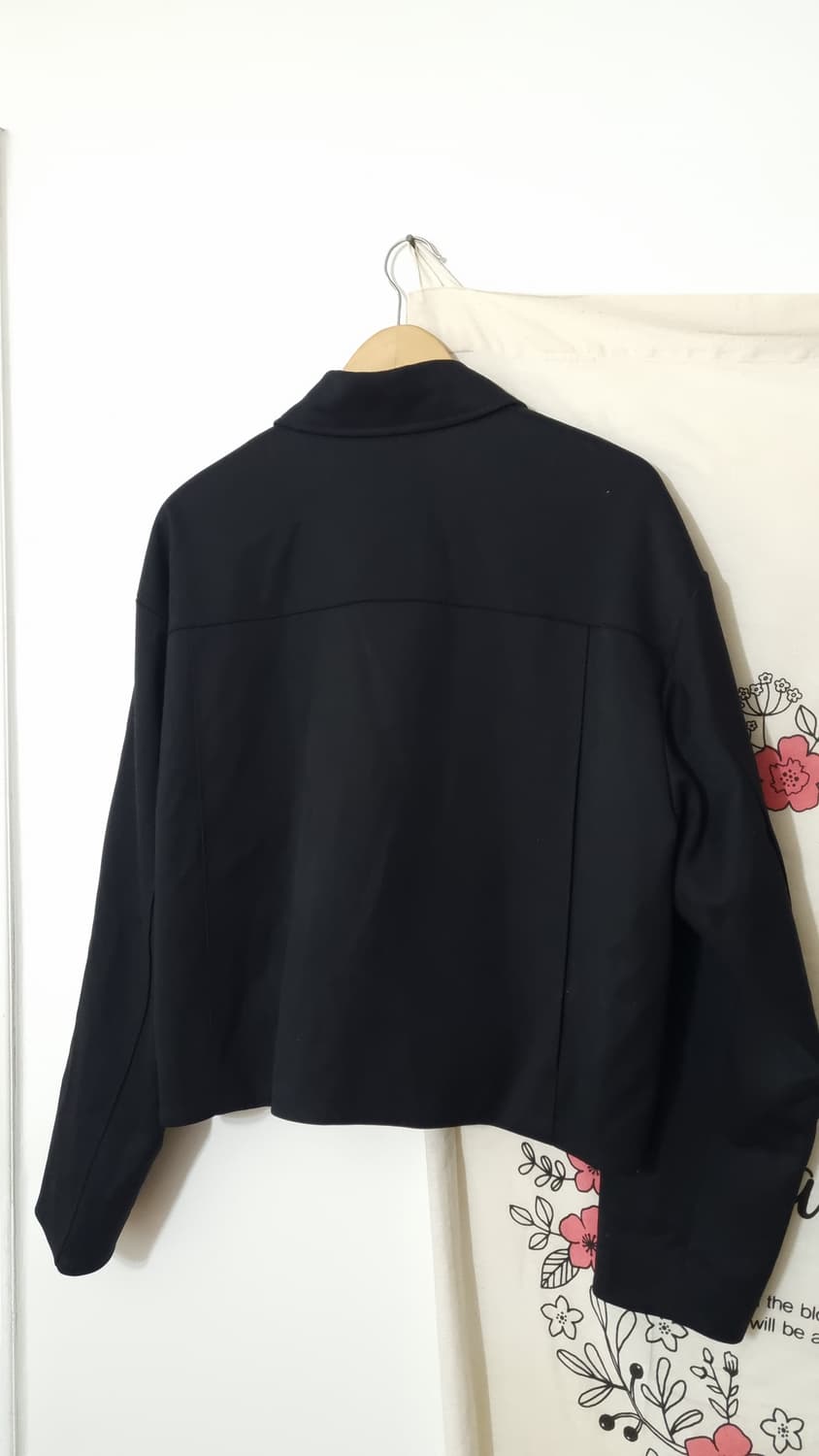 한섬 MUILL울혼방 집 숏 자켓 L 상품이미지4