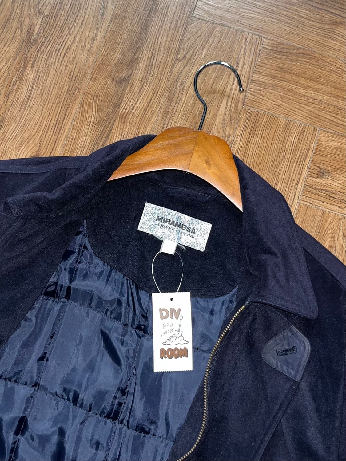 빈티지 디테일 봄버자켓 상품이미지8