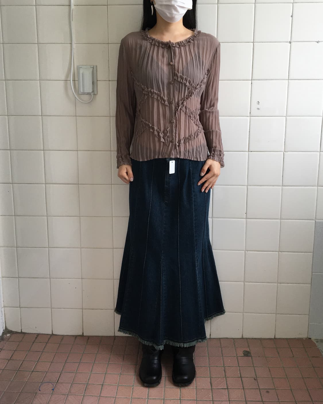 Pleats cardigan 상품이미지7