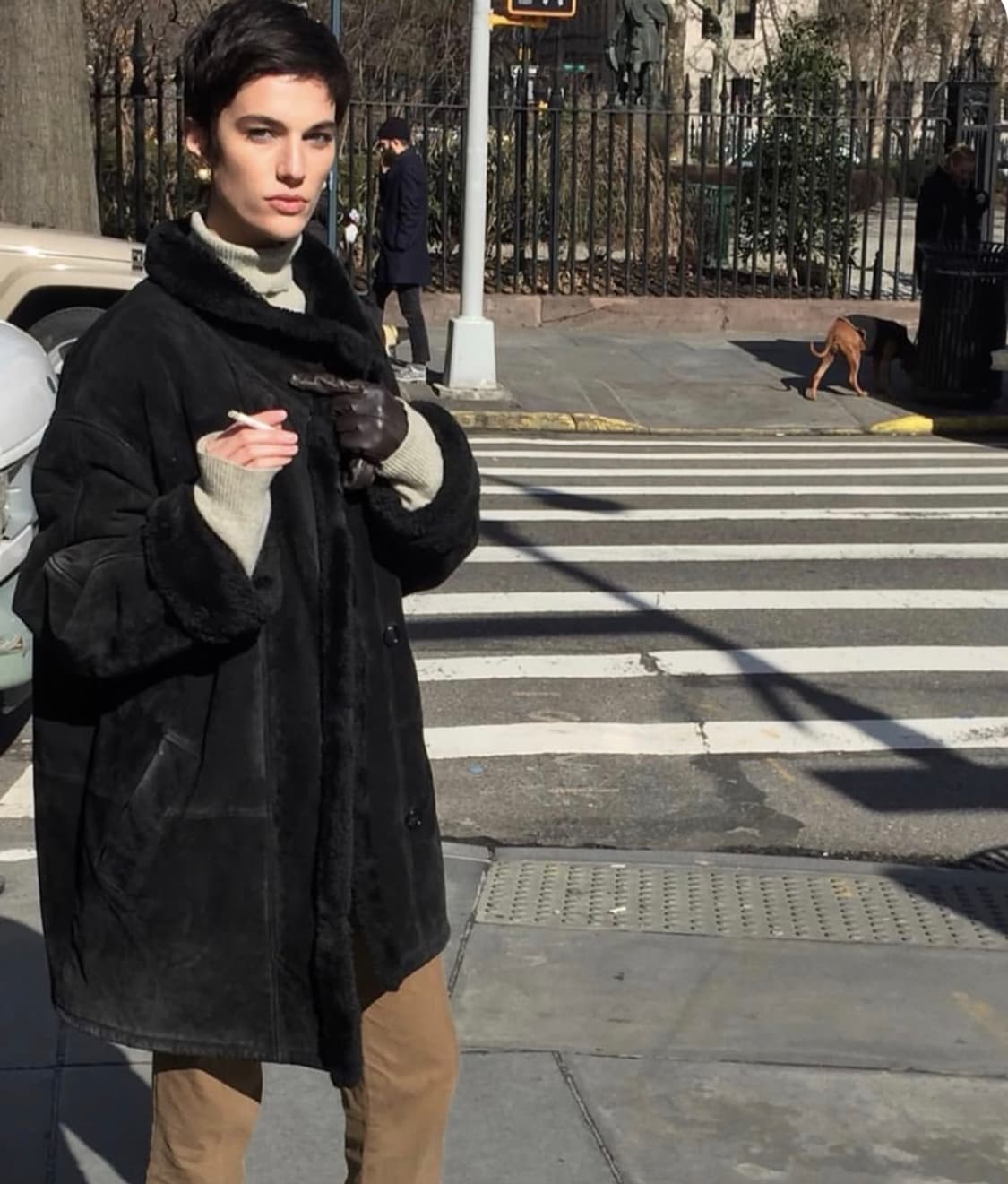 무스탕 더블코트 상품이미지4